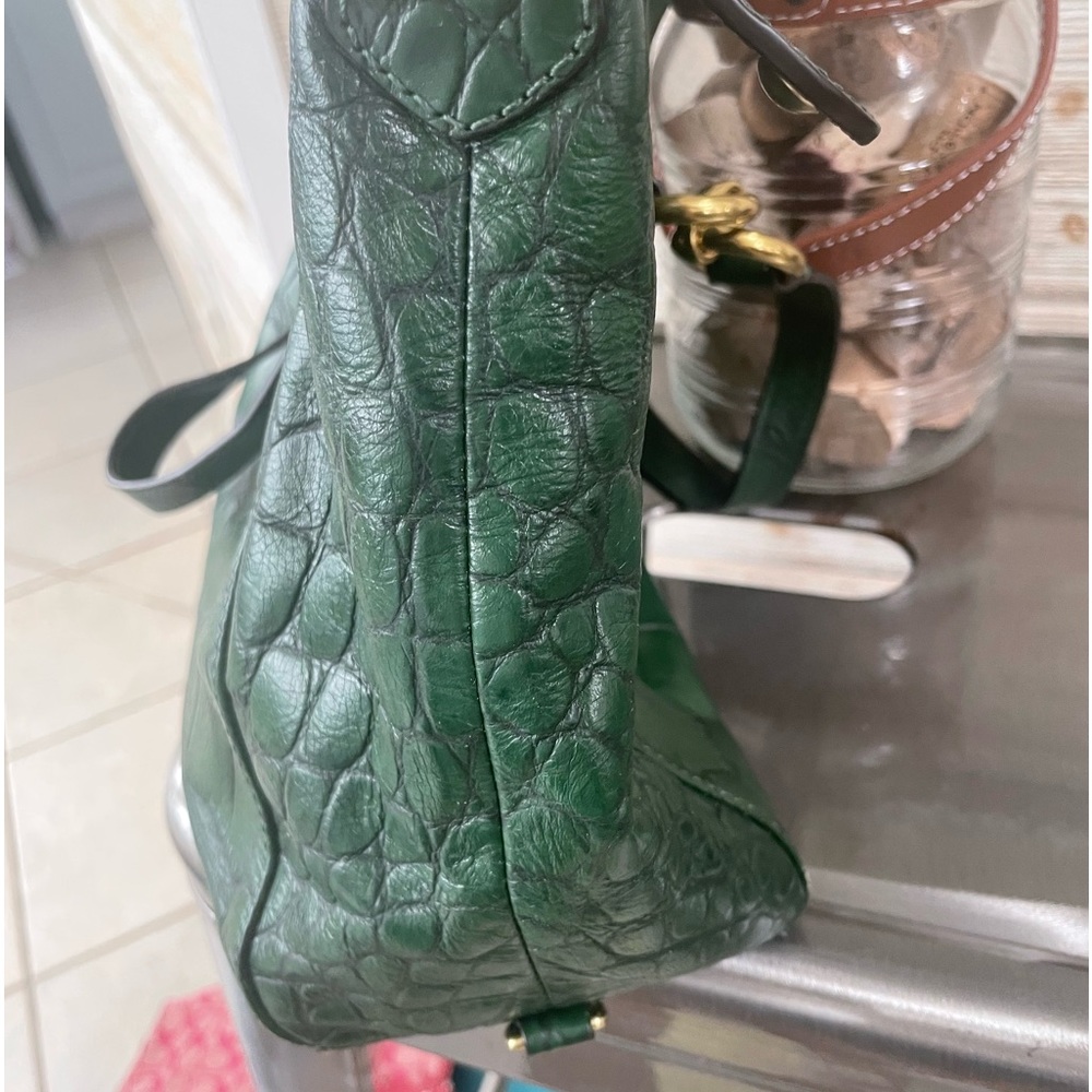 Coach Ashley Embossed Croc Bag - Picture 4 of 7